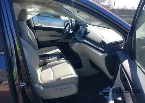 2025 Honda Odyssey Ex-L из США, поврежденный, VIN 5FNRL6H68SB080808